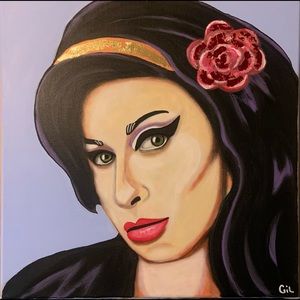 Amy winehouse painting
